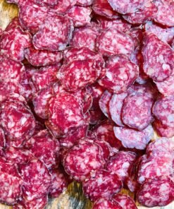 Vytinta sausai brandintos jautienos dešra