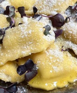 RAVIOLI su sausai brandinta jautiena